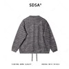 9181SDSA男士秋冬新款痞帅男装韩版简约假两件半拉链卫衣百搭宽松时尚 商品缩略图5