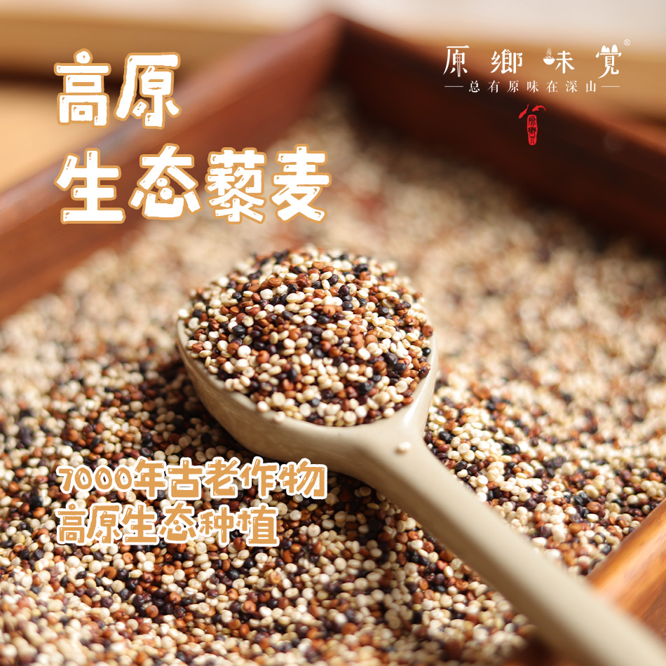 高原生态藜麦（成都仓库-顺丰快递）| 500g/袋，来自青海香日德，生产者：张德路【合作生产，公平贸易】