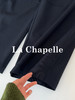 专柜实拍【遮胯显瘦弯刀裤】拉夏贝尔/La Chapelle莱赛尔一粒扣弯刀牛仔休闲裤女显瘦通勤直筒长裤新款 商品缩略图4