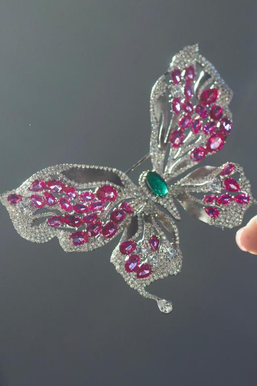 高定胸花【蝶之女】 商品图5