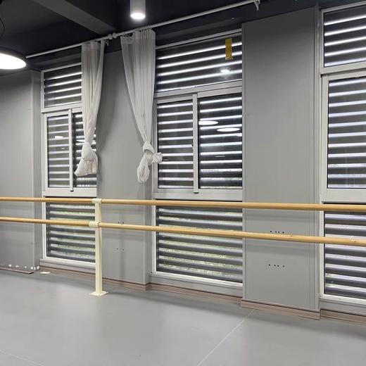 【邮费单独收取】【格物系列】舞蹈把杆落地固定式专业成人儿童舞蹈单双层教室跳舞基本功压腿杆【可先看样，样品7天无理由退货。大货不退】 商品图1