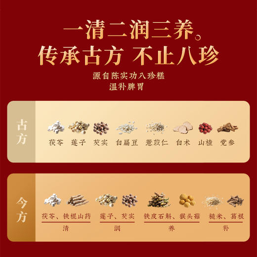 “国民豆浆品牌”九阳豆浆 新年豆浆粉礼盒 五红五黑食养豆浆五福临门礼盒/铁皮石斛八珍食养豆浆礼盒 营养丰富 细腻丝滑 480g/罐 商品图8