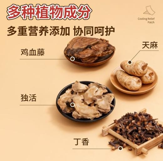 300年匠心出品【三井冰敷贴】✅氨糖+10味草本精准配比，科学实现1+1>2效果 商品图3