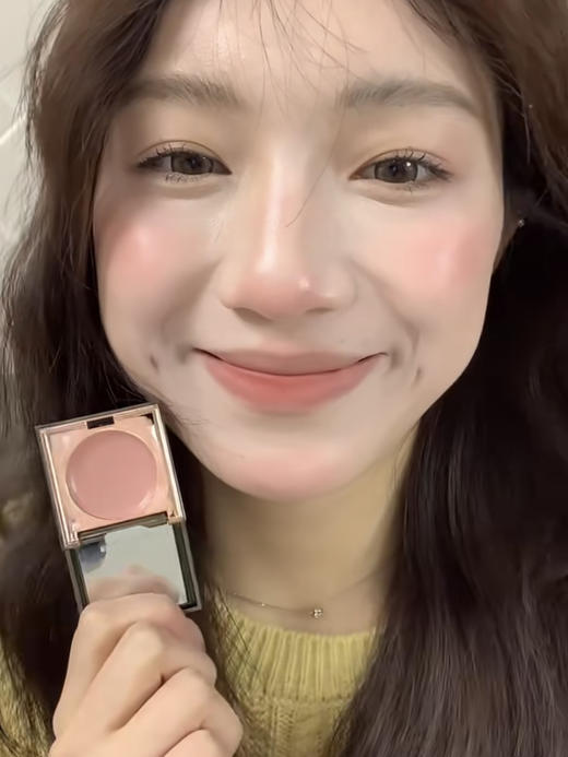 早八女孩一盘抹全！rc多用膏口红腮红眼影膏朱栈间纯 配赠：1个粉扑+妆前面霜1.5g*2片 商品图6