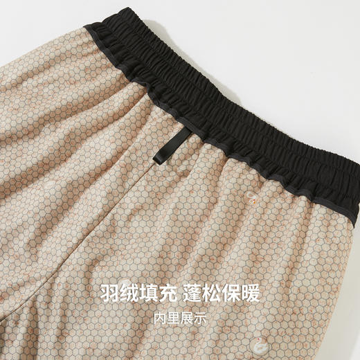 【鸭绒&易打理】圣得西2025年冬季工装羽绒裤男女同款保暖长裤 商品图8