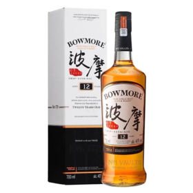 【超市】波摩 12年单一麦芽苏格兰威士忌 700ml
