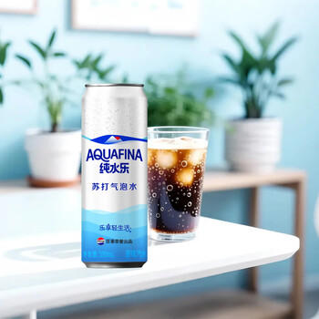 百事可乐纯水乐AQUAFINA无糖0脂0卡苏打气泡水汽水饮料330ml *12听 随机发 商品图0