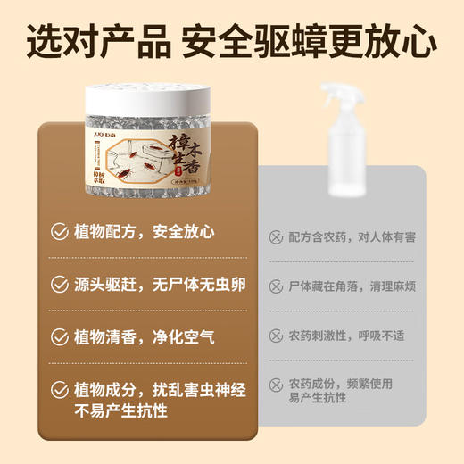 巨奇-驱蟑螂魔盒-樟木生香120g 商品图5