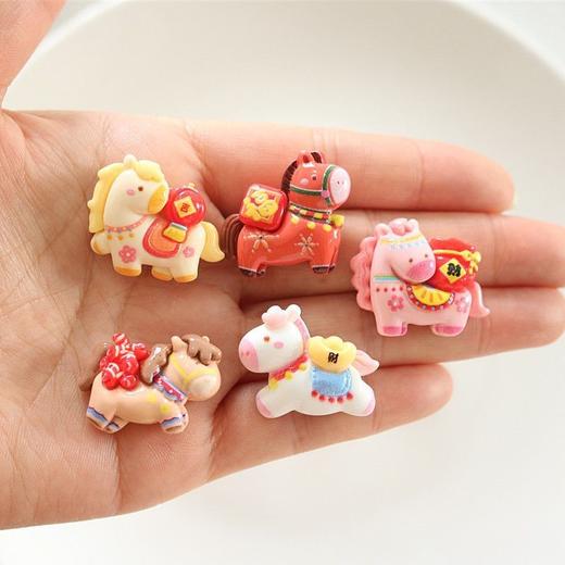 （5只装）2026马上有钱冰箱贴磁性装饰贴洞洞板入户门黑白板装饰用品贴配件 商品图2