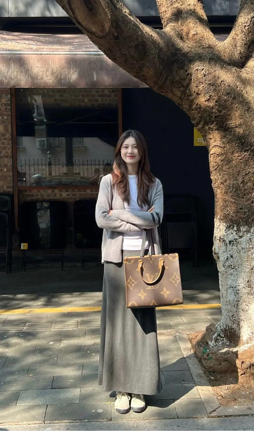 LV on the go 中号 老花拼色 单肩包😼 商品图2