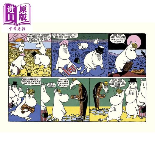 【中商原版】桥梁漫画 Moomin姆明系列彩色连环漫画共9册 Club Life in Moominvalley 英文原版 儿童故事图画书图像小说 商品图4