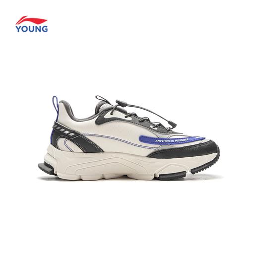 李宁男女大童启悦2加绒保暖减震回弹童休闲鞋YKCV160 商品图3