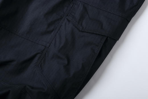 夏季作训服长裤-薄款-弹力格子布-藏蓝色 商品图5
