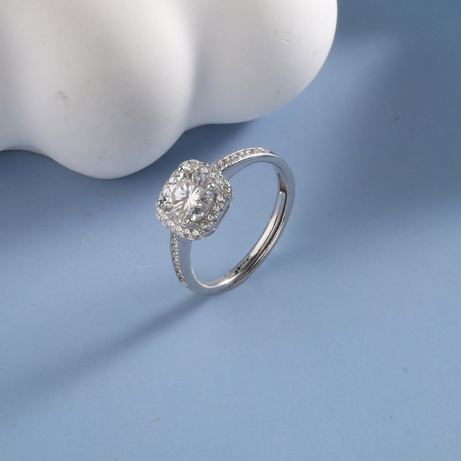 【宏艺珠宝】小方糖·胖某来同款·银s925戒指