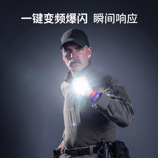 【新品现货提前购，赠送20周年纪念徽章和便携袋】微弧氧化版P80执勤EDC日用家用手电 商品图4