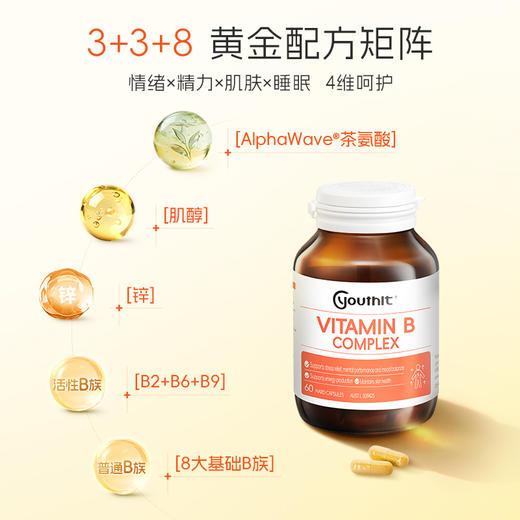 澳洲Youthit优思益 高能B族Pro胶囊【会员专享】 商品图1