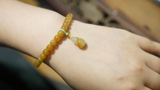 糖色和田玉｜翡翠葫芦 商品图0