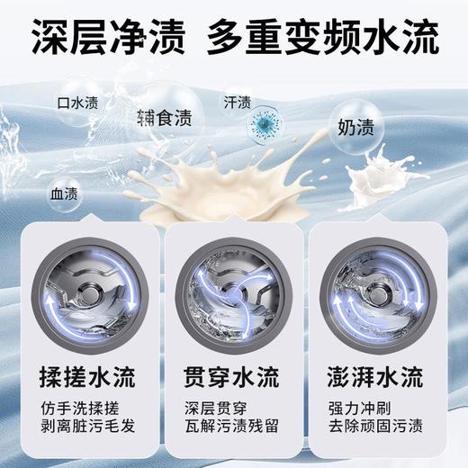 全自动滚筒壁挂内衣内裤专用洗脱烘一体机迷你双仓双桶洗衣机 商品图3