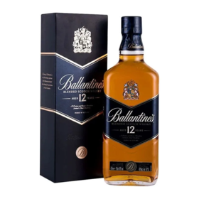 【超市】百龄坛 12年苏格兰威士忌 700ml/