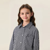 马克珍妮文艺格子女童纯棉蝴蝶结衬衫2026年春装新款560170 商品缩略图2