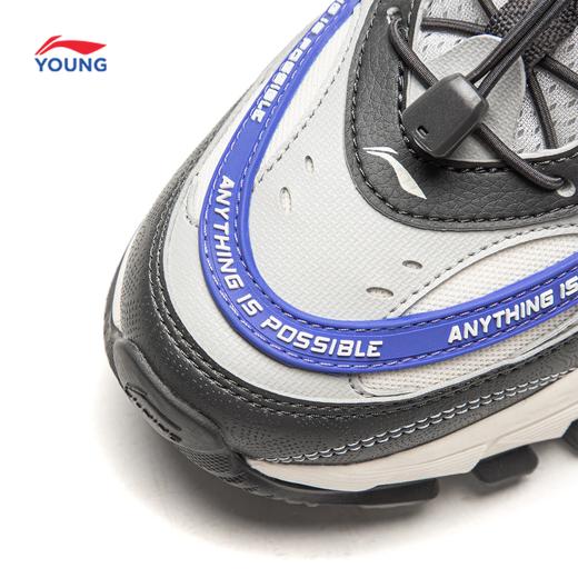 李宁男女大童启悦2加绒保暖减震回弹童休闲鞋YKCV160 商品图9