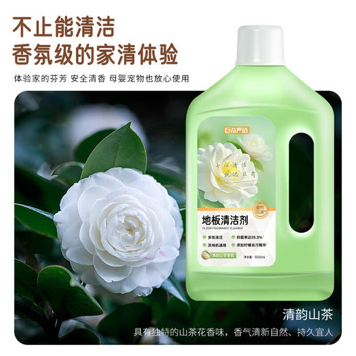 巨奇-地板清洁剂山茶花味1000ml 商品图1