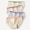 芬腾女士内裤夏季薄款纯棉透气短裤头中腰提臀全棉抗菌内裆三角裤 商品缩略图0