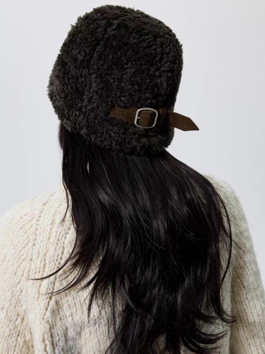 Simple Project/A25269/皮毛一体海军盆帽 商品图0