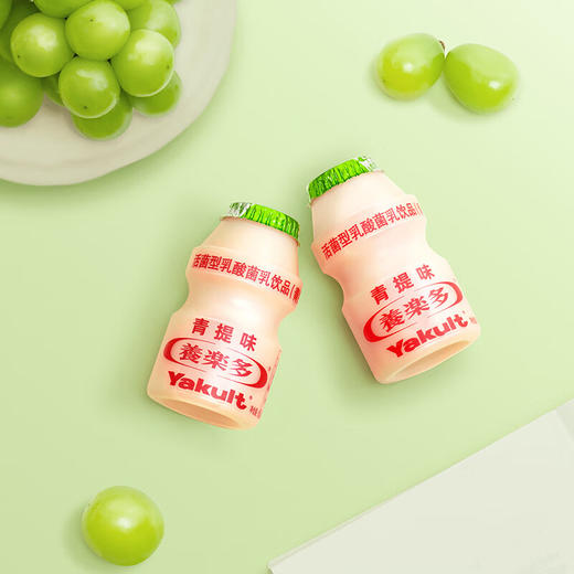 养乐多活菌型乳酸菌乳饮品 青提味100ml*5瓶*4 商品图5