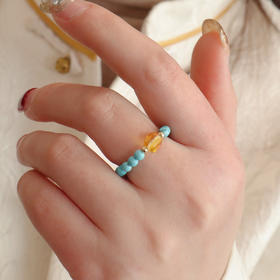 💰29块，戴“绿松石平替”戒指