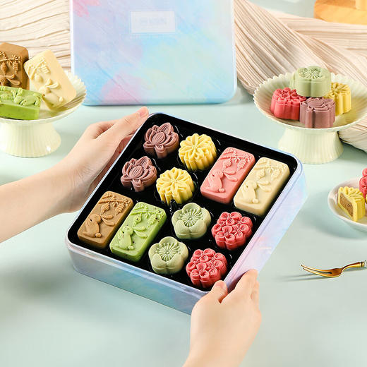 悠享时（YOTIME）糕点心礼盒-花食礼364g 商品图2