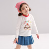 笛莎Deesha 2026春季女童可爱休闲趣味印花基础长袖T恤 商品缩略图4
