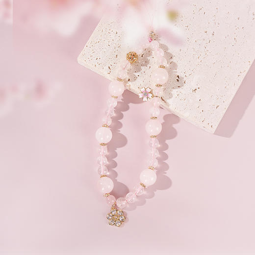 大英博物馆 博物志系列 春日花园 水晶手机链 商品图2