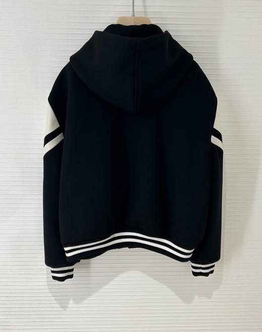 中性款拼接连帽外套he008 商品图1