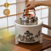 【莺歌烧旗舰店】染付绣绘竹节火钵·钛壶套装 商品缩略图3