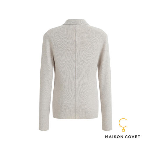 MAISON COVET 纯山羊绒POLO领上衣( 买1赠1活动，不可退单件，需全单退或全单确认收货） 商品图3