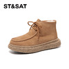星期六男士复古百搭厚绒保暖雪地靴SSD412A551 商品缩略图0