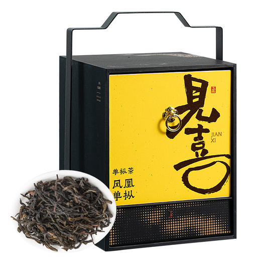【春季茶礼】茶叶 见喜 凤凰单枞 茶礼 乌龙茶 提篮 茶叶礼盒 茶饮 五虎 288g 商品图2