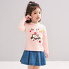 笛莎Deesha 2026春季女童可爱休闲趣味印花基础长袖T恤 商品缩略图2