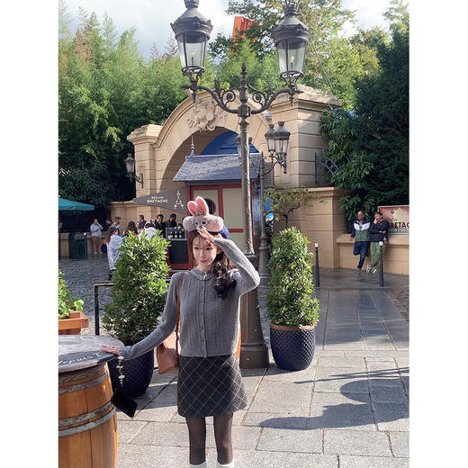 金蘑菇菇  秋日宅物 复古甜针织套组 / 少女的羊毛开衫 商品图5