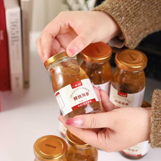 一亩岛鲜炖海参礼盒装 100g/罐 商品图2
