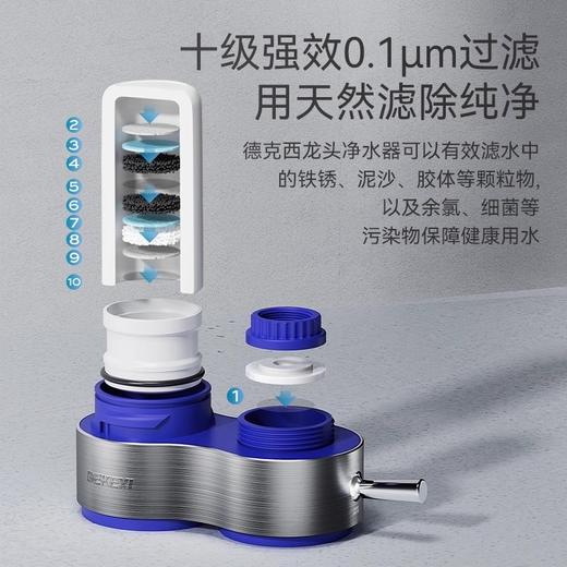 抖音销量100w+【德克西净水器】全球龙头净水器引领者 过滤界的水质“清道夫”百元价格，千元品质，搞定全家健康饮水 跟随200w+家庭的明智决定 闭眼入不怕踩坑~ 商品图2