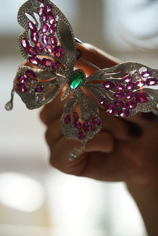 高定胸花【蝶之女】 商品图3