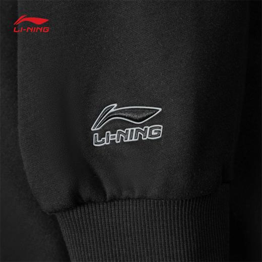 李宁男子加绒保暖套头卫衣AWDVA45 商品图9