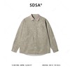 6018SDSA男士秋冬新款痞帅男装韩版休闲扎染拼接翻领长袖衬衫百搭宽松 商品缩略图1