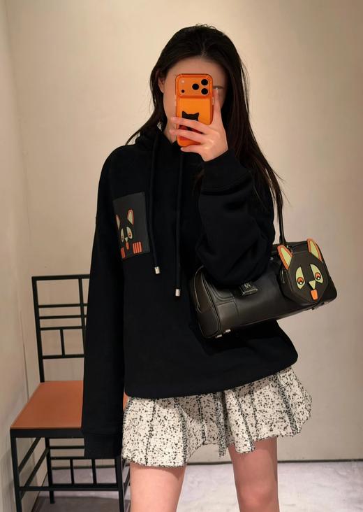 中性款联名猫咪连帽卫衣he014 商品图3