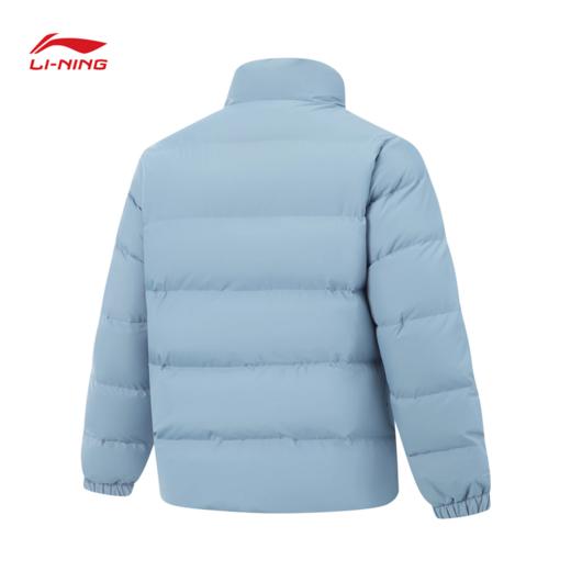李宁男子防泼水立体裁剪鸭绒短羽绒服AYMV215-6 商品图1