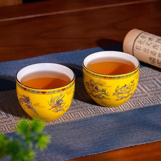 龙凤呈祥对杯套装礼盒 文化特色礼物 商品图1