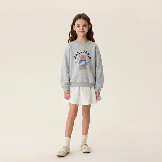 马克珍妮玩偶小熊女童软糯卫衣2026年春装新款560180 商品图2