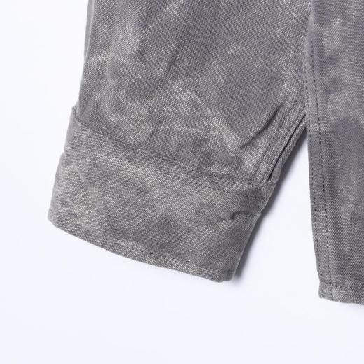 6016SDSA男士秋冬新款痞帅男装韩版扎染拼接翻领休闲长袖衬衫百搭衬衣 商品图4